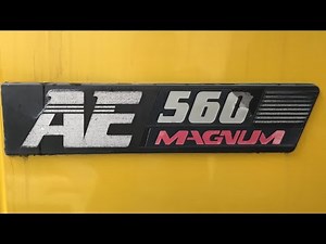 V8 Truck the real "big Mack" Renault Magnum 560 V8 Mack EE9 engine 16.4 litre