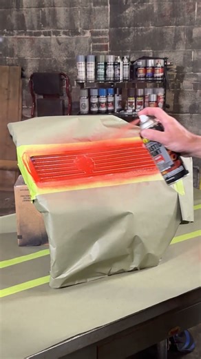 High Temperature Plastic Paint Engine Restyle