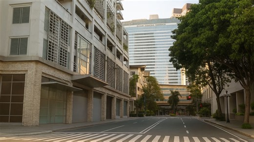 Philippines – Afternoon View of Arnaiz Avenue, Makati (4K)