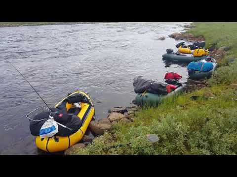 Packraft - Tavvaätnu and Lainio rivers, 2018