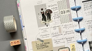 陶｜happyplanner B6日程本拼贴｜开箱介绍+拼贴｜好写｜日程本选happyplanner总没错