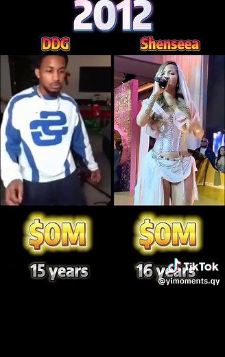 DDG vs Shenseea:Net Worth Comparison.#fyp #ddg #shenseea #networth #networthcomparison
