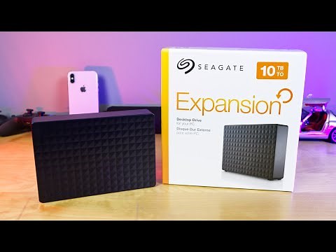 10 TB Seagate Expansion Hard Drive Unboxing