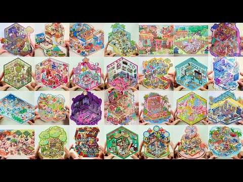 Live: Scene Stickers DIY, Relaxing,asmr