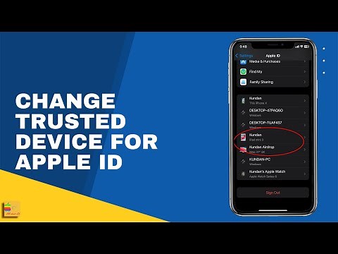 How to remove and change trusted device on iPhone