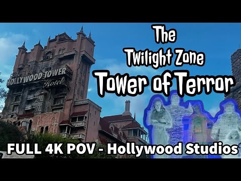 Tower of Terror FULL 4K POV | Disney’s Hollywood Studios 2024