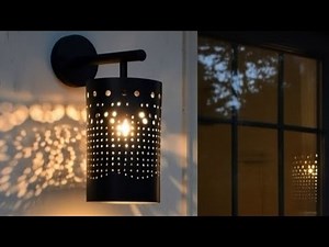 How to Make a Modern LED Wall Sconce | DIY Porch & Indoor Light