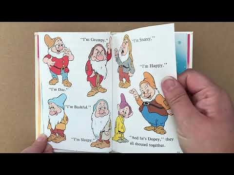 Snow White and the Seven Dwarfs . Disney. Ladybird 1985