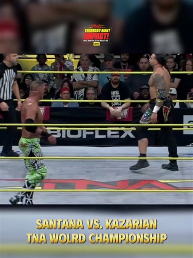 Mike Santana vs. Frankie Kazarian TNA Championship Match