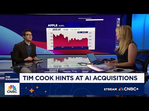 Apple CEO Tim Cook to staff: AI is 'ours to grab'