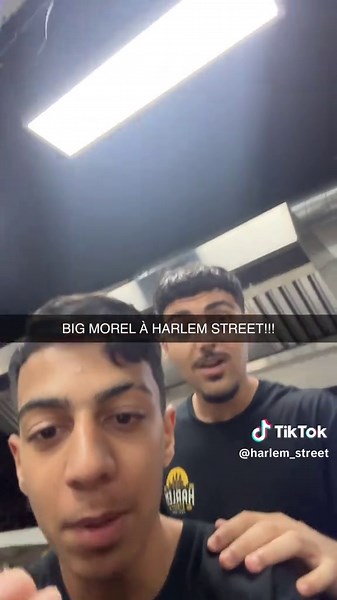 BIG MOREL À HARLEM STREET LES GARS!!!!!!