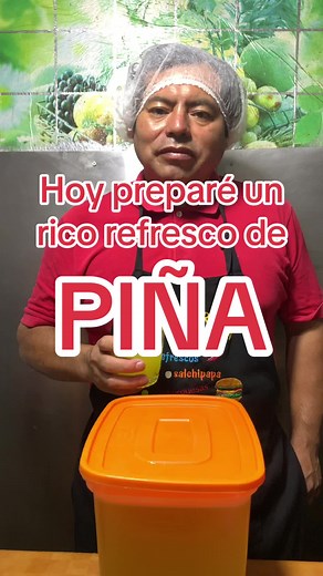 Cómo preparar un refresco de piña casero