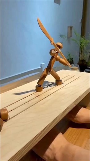 Ancient Toy That Does Kung Fu #shortvideo