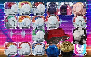 【假面骑士/REVICE】Vistamp连盖-结局最终版【增加印章名与对应形态图】