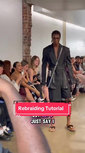 Full Rebraiding Tutorial: Cornrows on Curly Afro Hair
