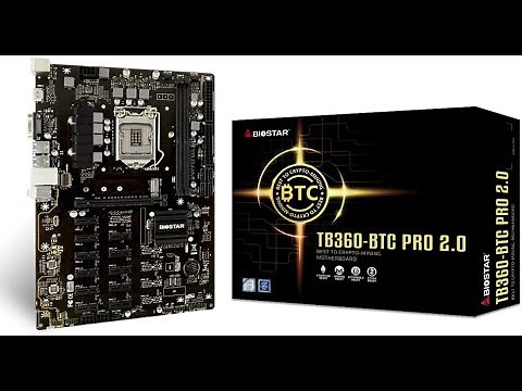 BIOSTAR TB360-BTC PRO 2.0 Mining Bios Setup