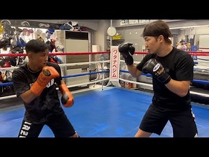 Mikuru Asakura Has A Sparring Match With A Boxing World Champion, Kyoguchi!