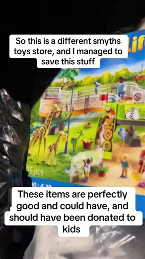 #Smyths toys with nothing broken these items should have been donated, this store now locks them behind a massive gate so you can’t save them,well so they think #fyp toys that should of been donated and not wasted #i checked them all and they was perfect I donated the bear scooters to local community,