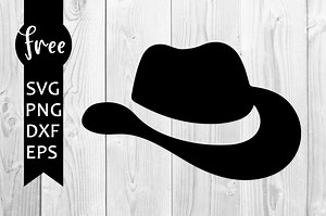 Cowboy hat svg free, rodeo svg, western svg, instant download, silhouette cameo, shirt design, cowboy svg, country svg, png, dxf 0466
