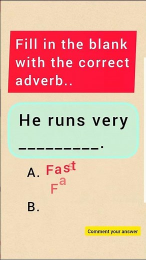 Adverb Quiz | Enhance Your English Grammar | Answer in Description