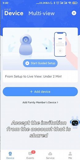 How to share the cameras to other family members on Eseecloud APP #cctvsupplier #surveillancecameras