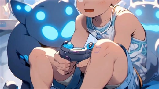 本来拿ai做了个正太皮套，结果某人要求我要背景，连背景也动起来