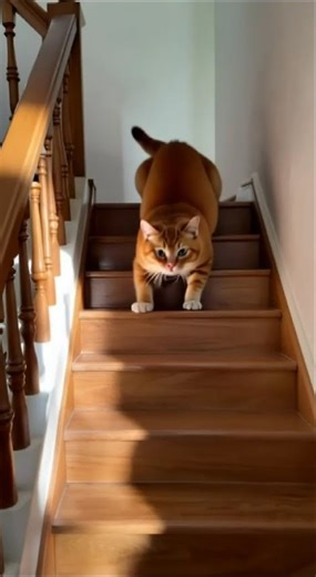 [PART 1] This cat’s walk is so rhythmic! 🐈💨