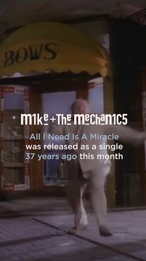 'All I Need Is A Miracle', the second single from the self-titled debut, Mike The Mechanics, was released 37 years ago this month. | Mike The Mechanics Official