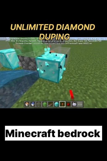 how to make a diamond 💎 farm in Minecraft Bedrock