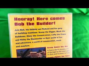 VHS & DVD Review Episode 20 Bob The Builder - Scoop Saves The Day 1999 VHS