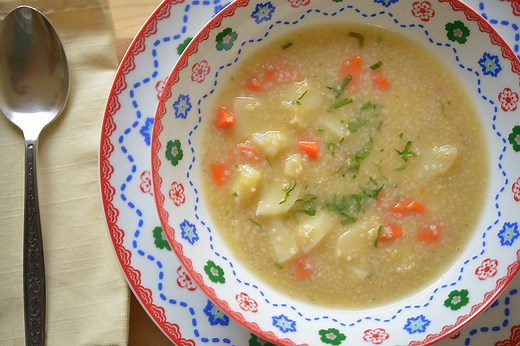 Polish Pearl Barley Soup {Krupnik} - Polish Your Kitchen