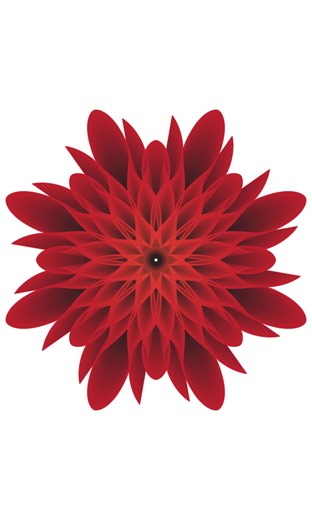 Blend Flower Design By Adobe Illustrator Tutorials #flowerdesign #illustrator #tutorial #flowers #design #adobephotoshop #adobeillustrator #illustration #blend | Graphix Santo