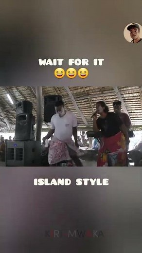 Try not to laugh | Kiribati | Funny Alien dance move #shorts