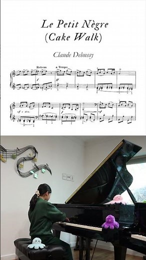 Le Petit Nègre (Cake Walk) #debussy #cakewalk #piano #classicalmusic
