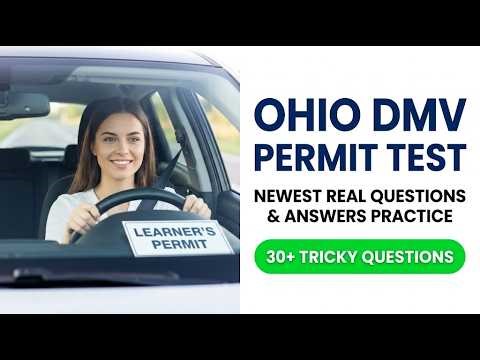 2026 Ohio DMV Permit Test: Real Practice Questions and Answers to Pass the BMV Exam Fast