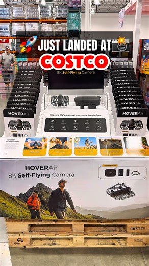 Costco Wonders | Emmanuel Martinez | Costco Finds on Instagram: "Costco just dropped the HoverAir 8K Drone Bundle for $699.99, and it’s built for creators who want next-level footage. This drone films in 8K with a two-axis gimbal and uses AI tracking to follow your moves seamlessly. Get cinematic content without having to hold the camera—share this with a friend who loves tech gear! #costcofinds #costcowonders #costcoinfluencer #costco #hoverair #dronebundle #8kdrone #aerialvideography #techgear