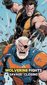 🩸⚔️Wolverine vs Deathstroke — Healing vs Skill!