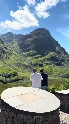 Getting ready to hike Lost Valley Trail in Glen Coe