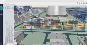 图为技术T-Plant平台不仅可以对接电厂SIS系统，还可以对接SCADA等运维系统，运维数据尽收眼底，给信息化模型赋予了四维定义。