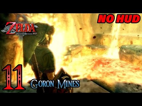 Zelda Twilight Princess HD No Hud 60fps - 100% Walkthrough Longplay - Part 11 - Goron Mines | Fyrus