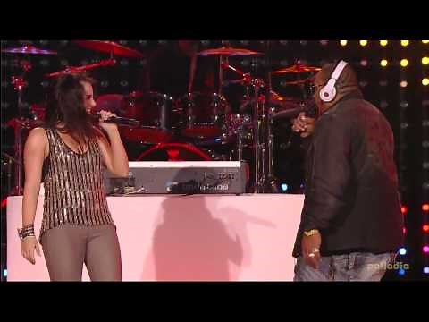 JoJo & Timbaland - Lose control (Live at Pepsi Super Bowl Fan Jam) [HD]