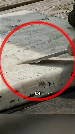 Why C4 Doesn’t Explode When You Cut It #Shorts