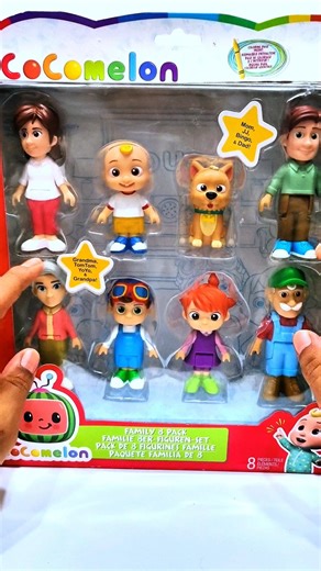 Satisfying with Unboxing Cocomelon Figures Family | ASMR Video #toys #asmr #unboxing #satisfying