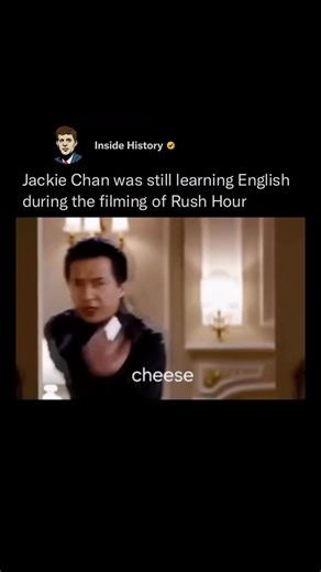 Inside History | Jackie Chan was still learning English while filming Rush Hour, making the production far more challenging than most people realize. At the... | Instagram
