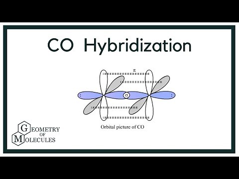 Hybridization of CO (Carbon Monoxide)