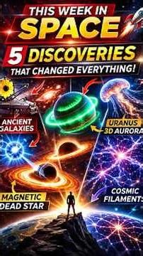 THIS WEEK IN SPACE 🚨 5 Discoveries That Changed Everything #SpaceNews #Astronomy #Cosmos #JamesWebb