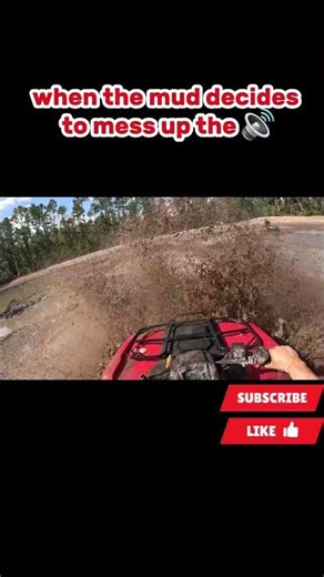 HONDA rancher mudding!! #mudding #mud #hondarancher
