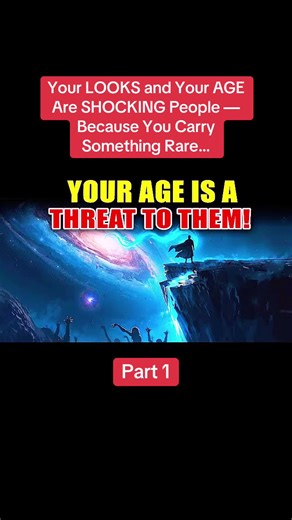 Part 1: Your LOOKS and Your AGE Are SHOCKING People — Because You Carry Something Rare…#chosenone #spiritualtiktok #spiritualgrowth #spiritualawakening #intuition