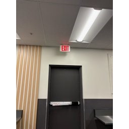 Music City Electricians | Exit sign installation completed to meet code and maintain clear, visible emergency egress. Small details like proper emergency lighting... | Instagram