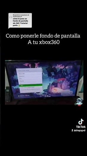 Como ponerle un fondo personalizado a tu xbox 360 (Tutorial)#xbox360 #tutorial#fondodepantalla